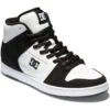 DC Mens Manteca 4 Hi Skate Trainers - White Black