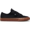 DC Mens Manual Canvas Skate Shoes - Black Gum 1 DC Mens Manual Canvas Skate Shoes - Black Gum -Shoe Sales Shop DC Manual BlackGum 3 34