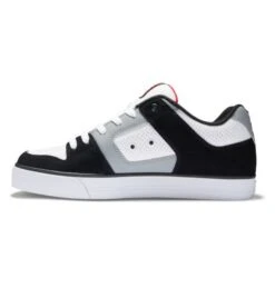 DC Mens Pure Skate Shoes - Black White Grey 9 DC Mens Pure Skate Shoes - Black White Grey -Shoe Sales Shop DC Pure xkws 4 9