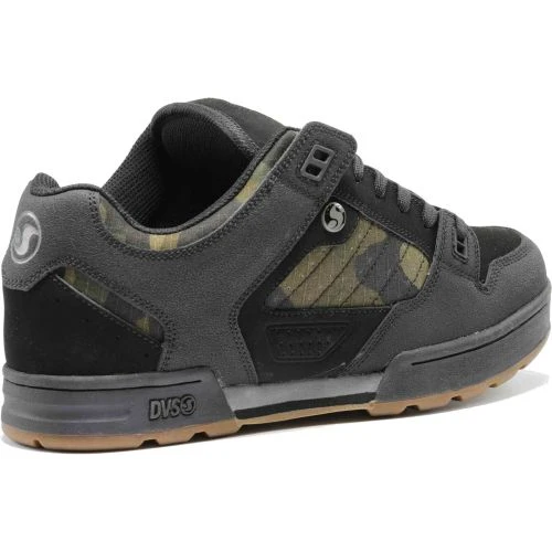 DVS Mens Militia Snow Water Resistant Skate Shoes - Black Camo 8 DVS Mens Militia Snow Water Resistant Skate Shoes - Black Camo - Image 6