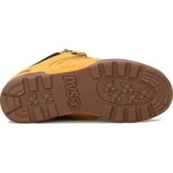 DVS Mens Militia Boot Water Resistant Shoes - Yellow Black Nubuck -Shoe Sales Shop DVS MilitiaBoot ChamoisBlackk 3 9
