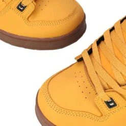 DVS Mens Militia Boot Water Resistant Shoes - Yellow Black Nubuck -Shoe Sales Shop DVS MilitiaBoot ChamoisBlackk 5 9