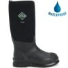Muck Boots Mens Womens Chore Hi Work Wellies Rain Boots - Black