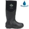 Muck Boots Mens Womens Muck Master Neoprene Wellies Rain Boots - Black -Shoe Sales Shop EA1085 15