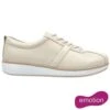 Joya Womens Emma Emotion Leather Lace Up Shoes - Cream -Shoe Sales Shop ES2666 L1 2
