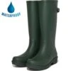Fitflop Womens Wonderwelly Tall Wellington Boots - Deep Green -Shoe Sales Shop ES2988 L3