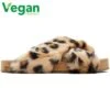Toms Womens Susie Cross Over Vegan Slippers - Natural Leopard -Shoe Sales Shop ES3244 2