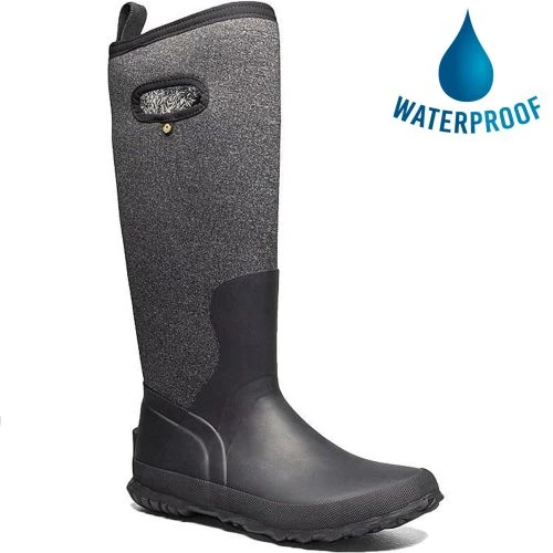 Bogs Womens Oxford Tall Wellington Boots - Black 3 Bogs Womens Oxford Tall Wellington Boots - Black