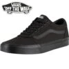 Vans Womens Ward Trainers - Black Black -Shoe Sales Shop ES3314 1vans