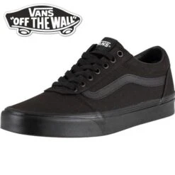 Vans Womens Ward Trainers - Black Black