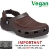 Crocs Mens Yukon Visa II Clog Vegan Sandals - Espresso 1 Crocs Mens Yukon Visa II Clog Vegan Sandals - Espresso -Shoe Sales Shop ES3377 C