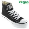 Victoria Shoes Womens Tribu Hi Trainers - Black