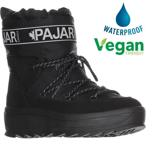 Pajar Canada Womens Galaxy Waterproof Boots - Black 3 Pajar Canada Womens Galaxy Waterproof Boots - Black