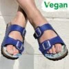 Oxygen Womens Phoebe Vegan Sandals - Blue 1 Oxygen Womens Phoebe Vegan Sandals - Blue -Shoe Sales Shop ES3672 1