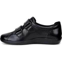 Ecco Womens Soft 2.0 Shoes - Black Black -Shoe Sales Shop Ecco 206513 56723 BlackBlack 3 5