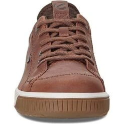 Ecco Shoes Mens Byway Tred Waterproof Leather Trainers - Brandy -Shoe Sales Shop Ecco BywayTred Brandy 1 12