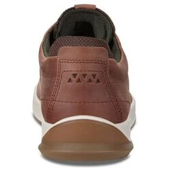 Ecco Shoes Mens Byway Tred Waterproof Leather Trainers - Brandy -Shoe Sales Shop Ecco BywayTred Brandy 2 12