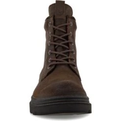 Ecco Mens Grainer Waterproof Boots - Coffee -Shoe Sales Shop Ecco GrainerM Brown 1 6