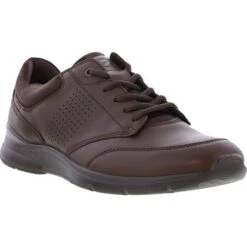 Ecco Mens Irving Shoes - Cocoa Brown Coffee -Shoe Sales Shop Ecco Irving CocoaBrownCoffee 02 12
