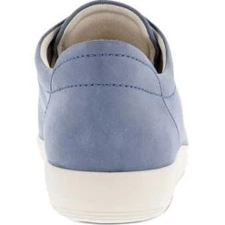 Ecco Shoes Womens Soft 2.0 Leather Shoes - Misty -Shoe Sales Shop Ecco Soft20 Blue 2 5