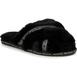 EMU Australia Womens Mayberry Own It Sheepskin Slippers - Black
