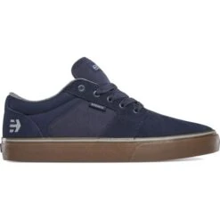 Etnies Mens Barge LS Skate Shoes - Dark Blue Gum -Shoe Sales Shop Etnies BargeLS DarkBlueGum 3 19