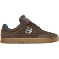 Etnies Mens Marana Skate Shoes - Brown Blue Gum -Shoe Sales Shop Etnies Marana BrBlueGum 1 9
