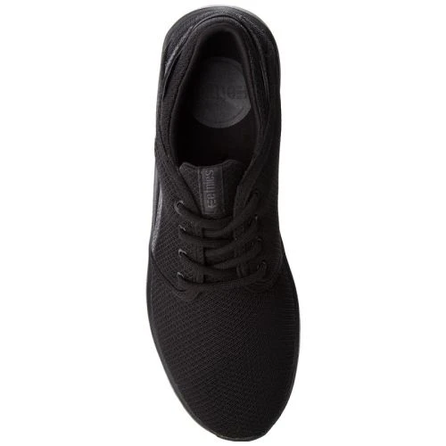Etnies Mens Scout Vegan Skate Shoes - Black Black Gum 7 Etnies Mens Scout Vegan Skate Shoes - Black Black Gum - Image 5