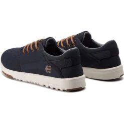 Etnies Mens Scout Vegan Skate Shoes - Navy Gold 13 Etnies Mens Scout Vegan Skate Shoes - Navy Gold -Shoe Sales Shop Etnies Scout NavyGoldRT 4 19