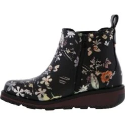 Heavenly Feet Womens Chilli Chelsea Boots - Black Fantasy -Shoe Sales Shop Feet Chilli BlackFantasy03759792