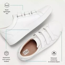 Fitflop Womens Rally Quick Stick Trainers - Urban White 15 Fitflop Womens Rally Quick Stick Trainers - Urban White -Shoe Sales Shop FitFlop Rally UrbanWhite 6 7