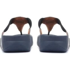 FitFlop Womens Walkstar Wide Fit Toe Post Sandals - Midnight Navy 9 FitFlop Womens Walkstar Wide Fit Toe Post Sandals - Midnight Navy -Shoe Sales Shop FitFlop Walkstar MidnightNavy 3 6