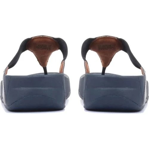 FitFlop Womens Walkstar Wide Fit Toe Post Sandals - Midnight Navy 5 FitFlop Womens Walkstar Wide Fit Toe Post Sandals - Midnight Navy - Image 3