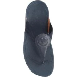 FitFlop Womens Walkstar Wide Fit Toe Post Sandals - Midnight Navy 10 FitFlop Womens Walkstar Wide Fit Toe Post Sandals - Midnight Navy -Shoe Sales Shop FitFlop Walkstar MidnightNavy 4 6