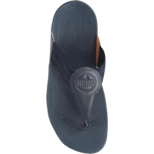 FitFlop Womens Walkstar Wide Fit Toe Post Sandals - Midnight Navy 6 FitFlop Womens Walkstar Wide Fit Toe Post Sandals - Midnight Navy - Image 4