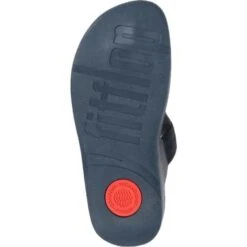 FitFlop Womens Walkstar Wide Fit Toe Post Sandals - Midnight Navy 11 FitFlop Womens Walkstar Wide Fit Toe Post Sandals - Midnight Navy -Shoe Sales Shop FitFlop Walkstar MidnightNavy 5 6