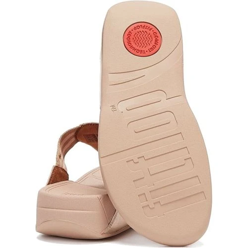 FitFlop Womens Walkstar Wide Fit Toe Post Sandals - Rose Gold 8 FitFlop Womens Walkstar Wide Fit Toe Post Sandals - Rose Gold - Image 6
