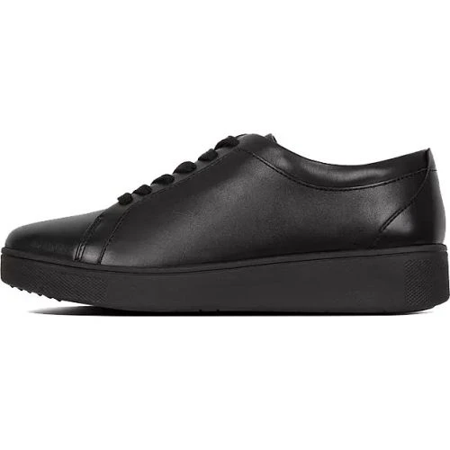 Fitflop Womens Rally Sneaker Trainers - All Black 4 Fitflop Womens Rally Sneaker Trainers - All Black - Image 2