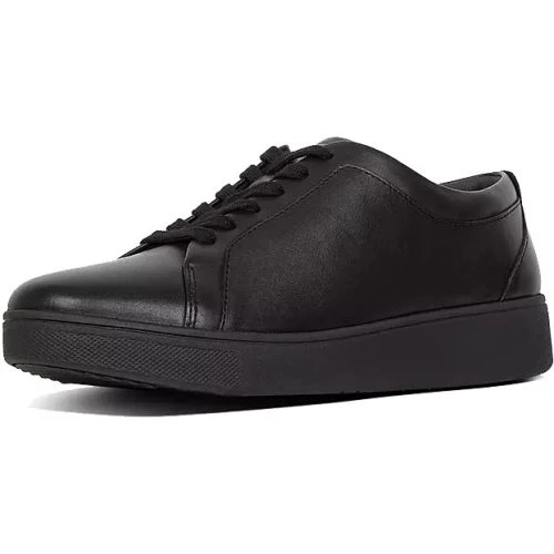 Fitflop Womens Rally Sneaker Trainers - All Black 3 Fitflop Womens Rally Sneaker Trainers - All Black