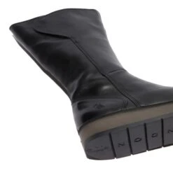 Fly London Womens Rhea Mid Boots - Black -Shoe Sales Shop Fly Rhea Black 4 6