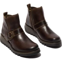 Fly London Womens Sias Ankle Boot - Dark Brown 8 Fly London Womens Sias Ankle Boot - Dark Brown -Shoe Sales Shop Fly Sias DkBrown 2 6