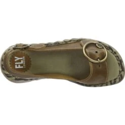 Fly London Womens Tram Sandals - Camel -Shoe Sales Shop Fly Tram Camel 3 6