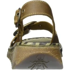 Fly London Womens Tram Sandals - Camel -Shoe Sales Shop Fly Tram Camel 4 6
