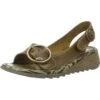 Fly London Womens Tram Sandals - Camel 1 Fly London Womens Tram Sandals - Camel -Shoe Sales Shop Fly Tram Camel 6 6