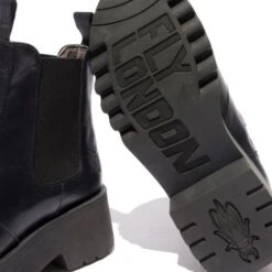 Fly London Womens Medi Chelsea Ankle Boots - Black -Shoe Sales Shop FlyLondon Medi Black 4 5