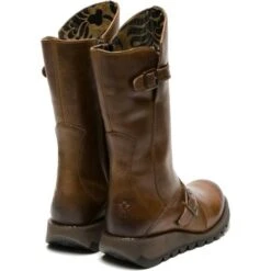 Fly London Womens Mes 2 Wedge Zip Up Boots - Camel 10 Fly London Womens Mes 2 Wedge Zip Up Boots - Camel -Shoe Sales Shop FlyLondon Mes2 CamelRT 4 6