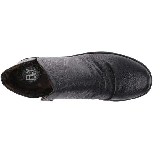 Fly London Womens Yip Leather Wedge Ankle Boots 6 Fly London Womens Yip Leather Wedge Ankle Boots - Image 4