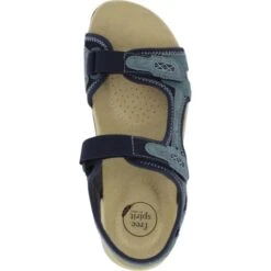 Free Spirit Womens Frisco Adjustable Sandals - Navy 9 Free Spirit Womens Frisco Adjustable Sandals - Navy -Shoe Sales Shop FreeSpirit Frisco Navy 4 6