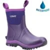 Cotswold Womens Blaze Wellington Boots - Purple 1 Cotswold Womens Blaze Wellington Boots - Purple -Shoe Sales Shop GDE2511 1