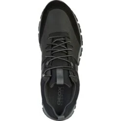 Geox Mens Delray Amphibiox Waterproof Walking Shoes - Black -Shoe Sales Shop Geox DelrayBABX Black 6 5